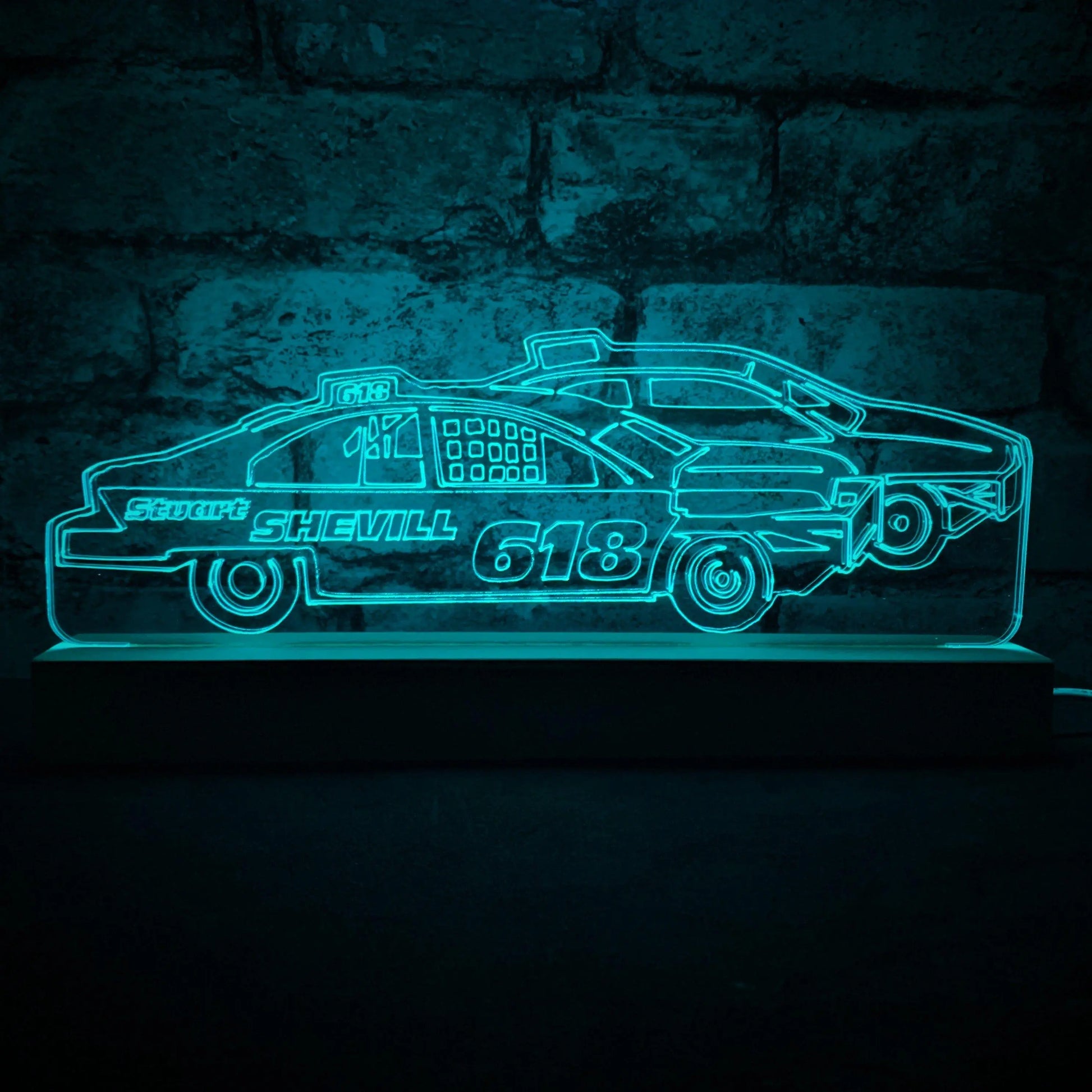 Saloon Stock Car Night Light - Large - Night Light - Stock Car & Banger Toy Tracks