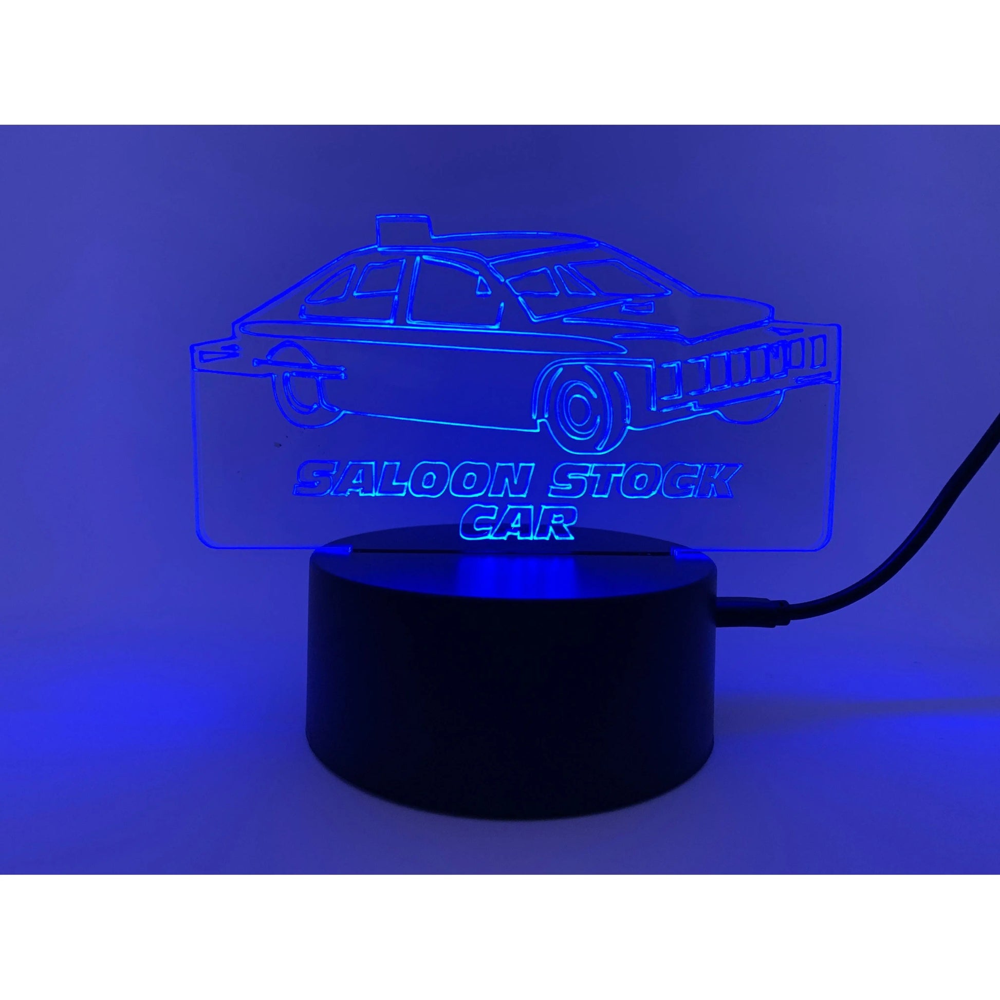 Saloon Stock Car LED Night Light  Night Light Stock Car & Banger Toy Tracks