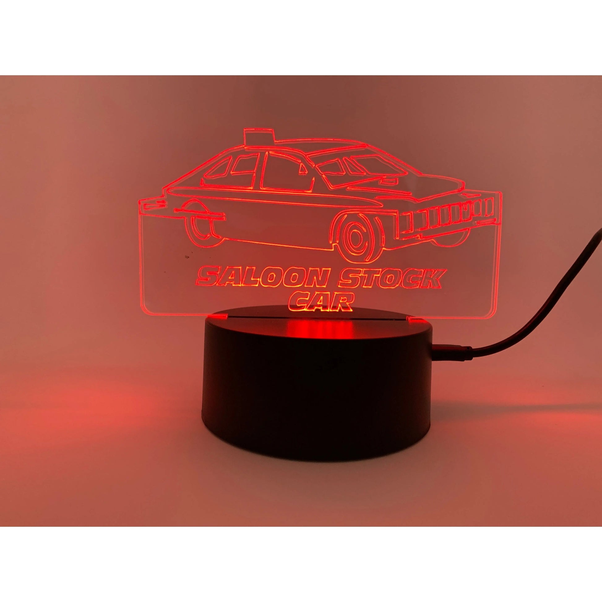 Saloon Stock Car LED Night Light  Night Light Stock Car & Banger Toy Tracks