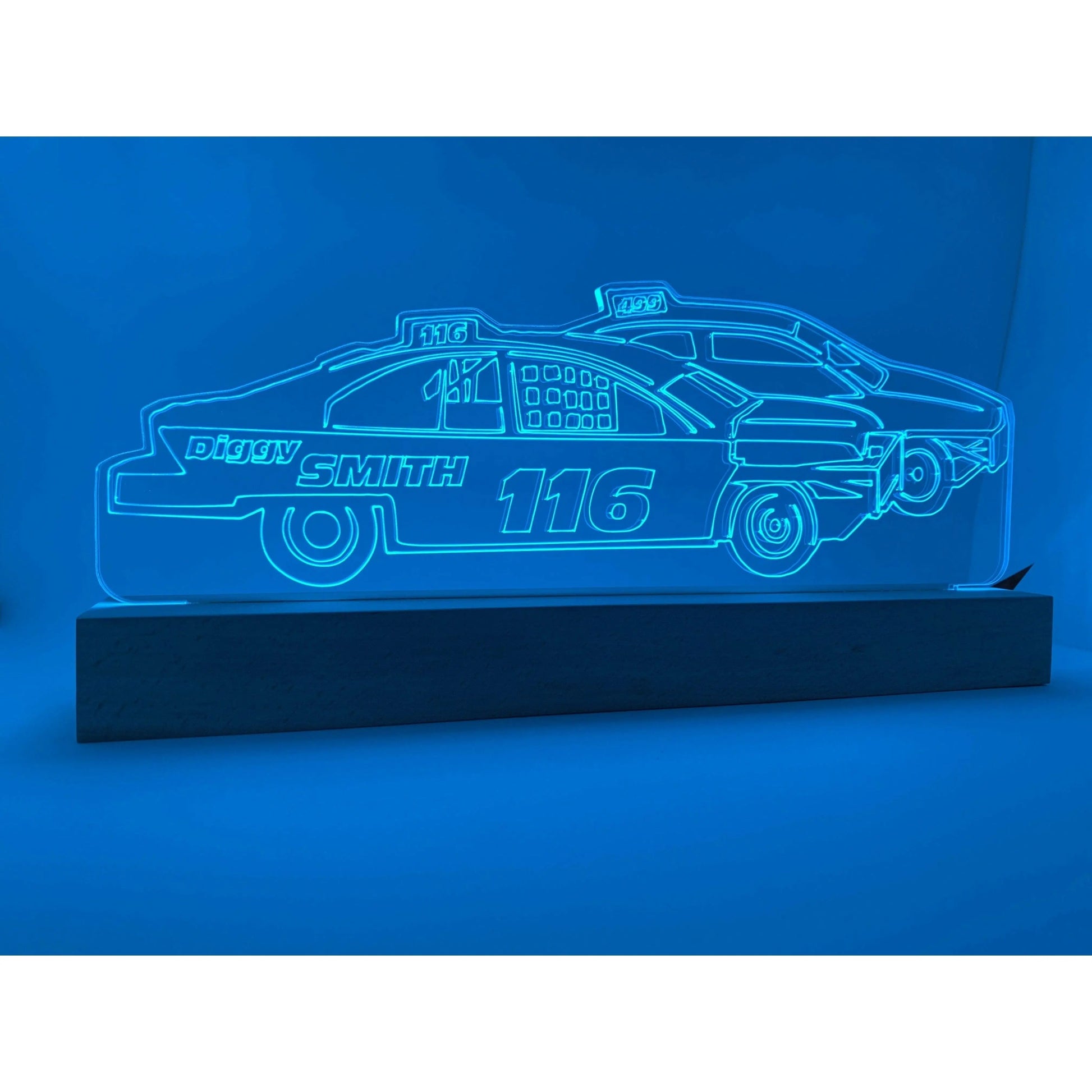 Saloon Stock Car Night Light - Large - Night Light - Stock Car & Banger Toy Tracks