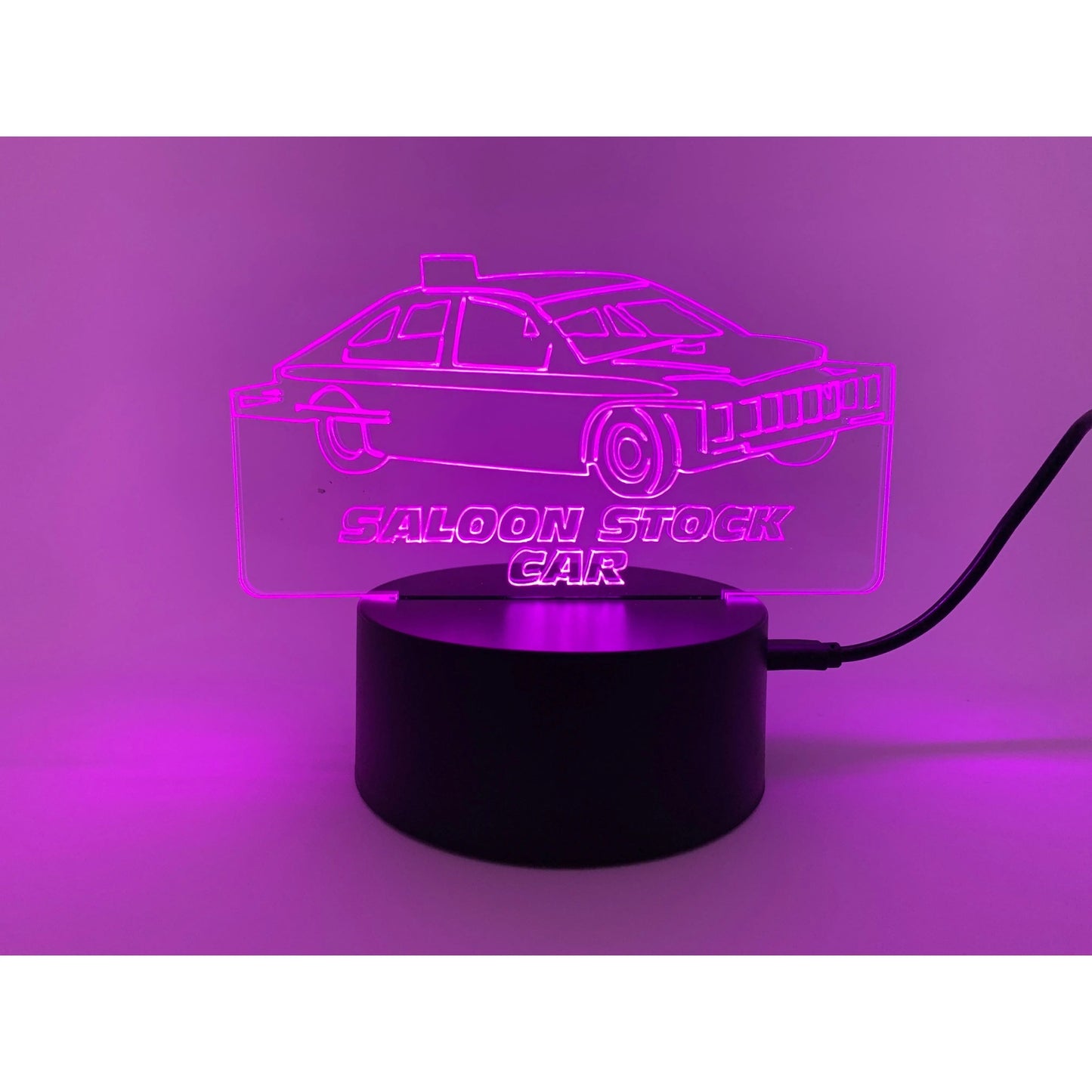 Saloon Stock Car LED Night Light  Night Light Stock Car & Banger Toy Tracks