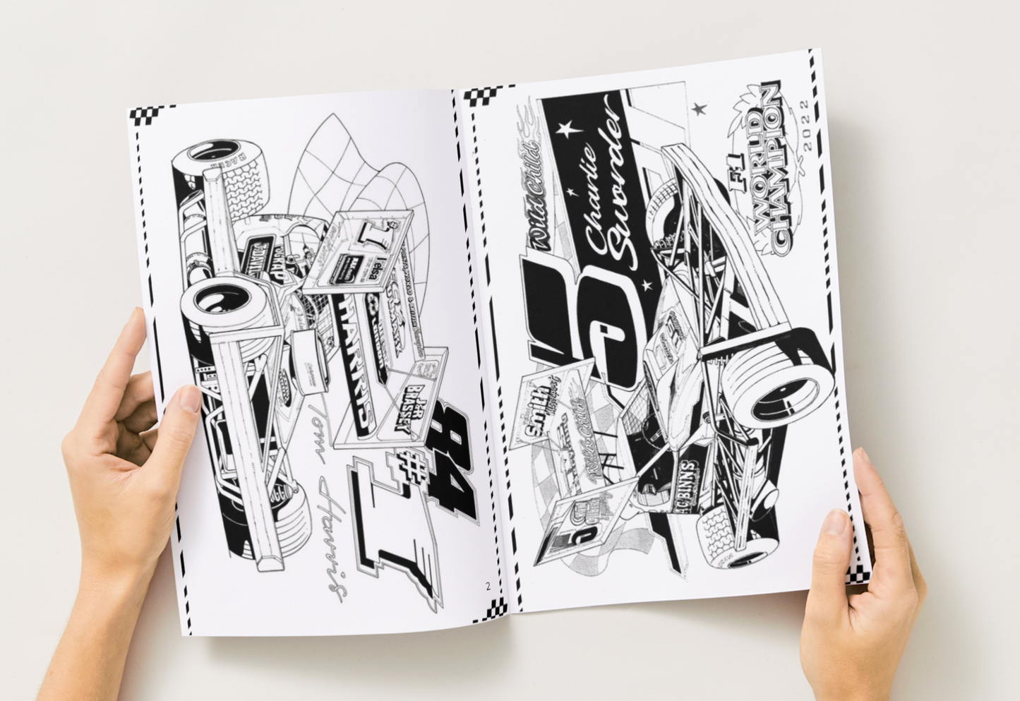 The Brisca F1 Activity Book