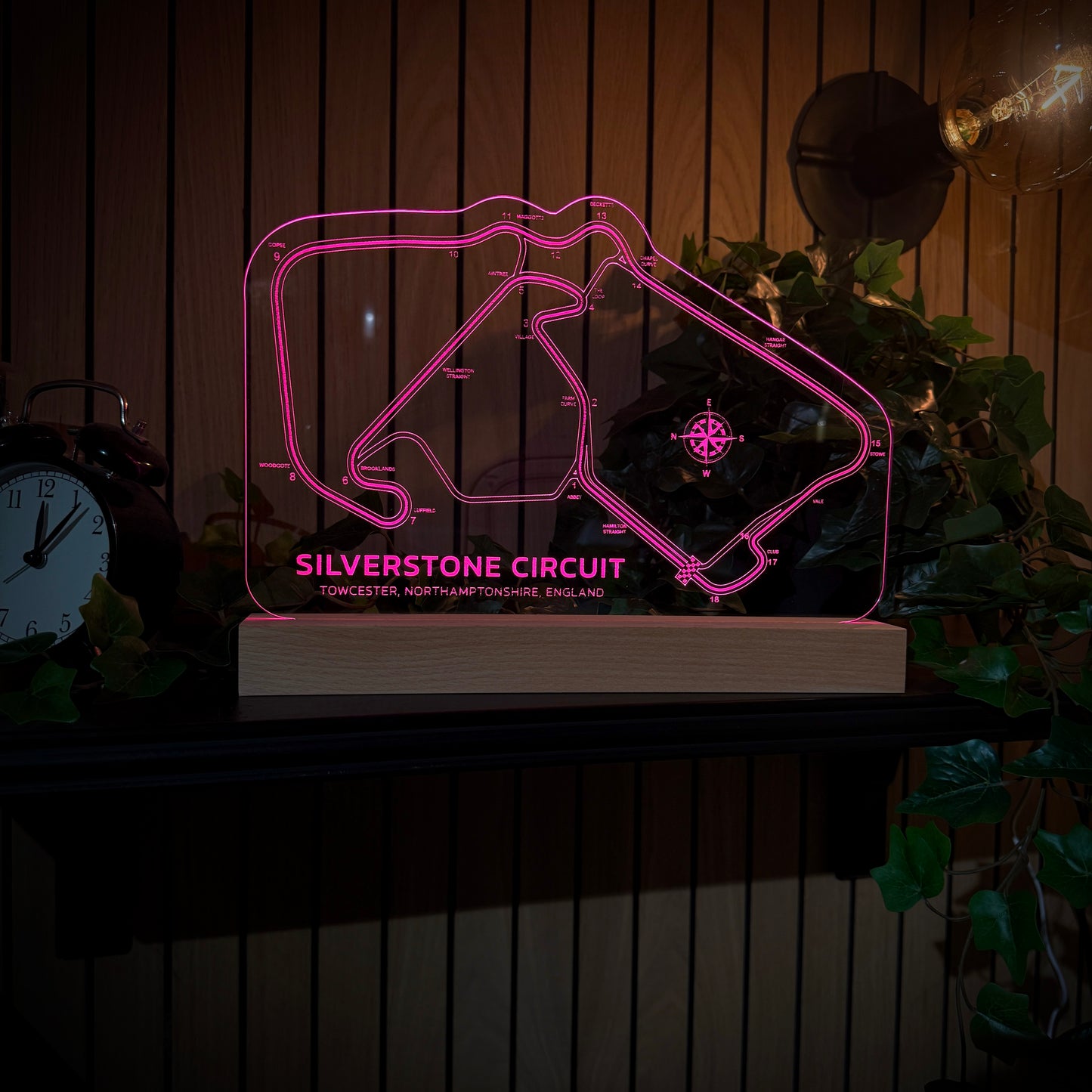 Silverstone Circuit LED Night Light