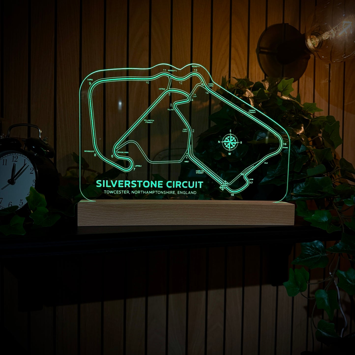 Silverstone Circuit LED Night Light