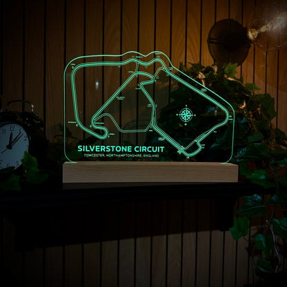 Silverstone Circuit LED Night Light