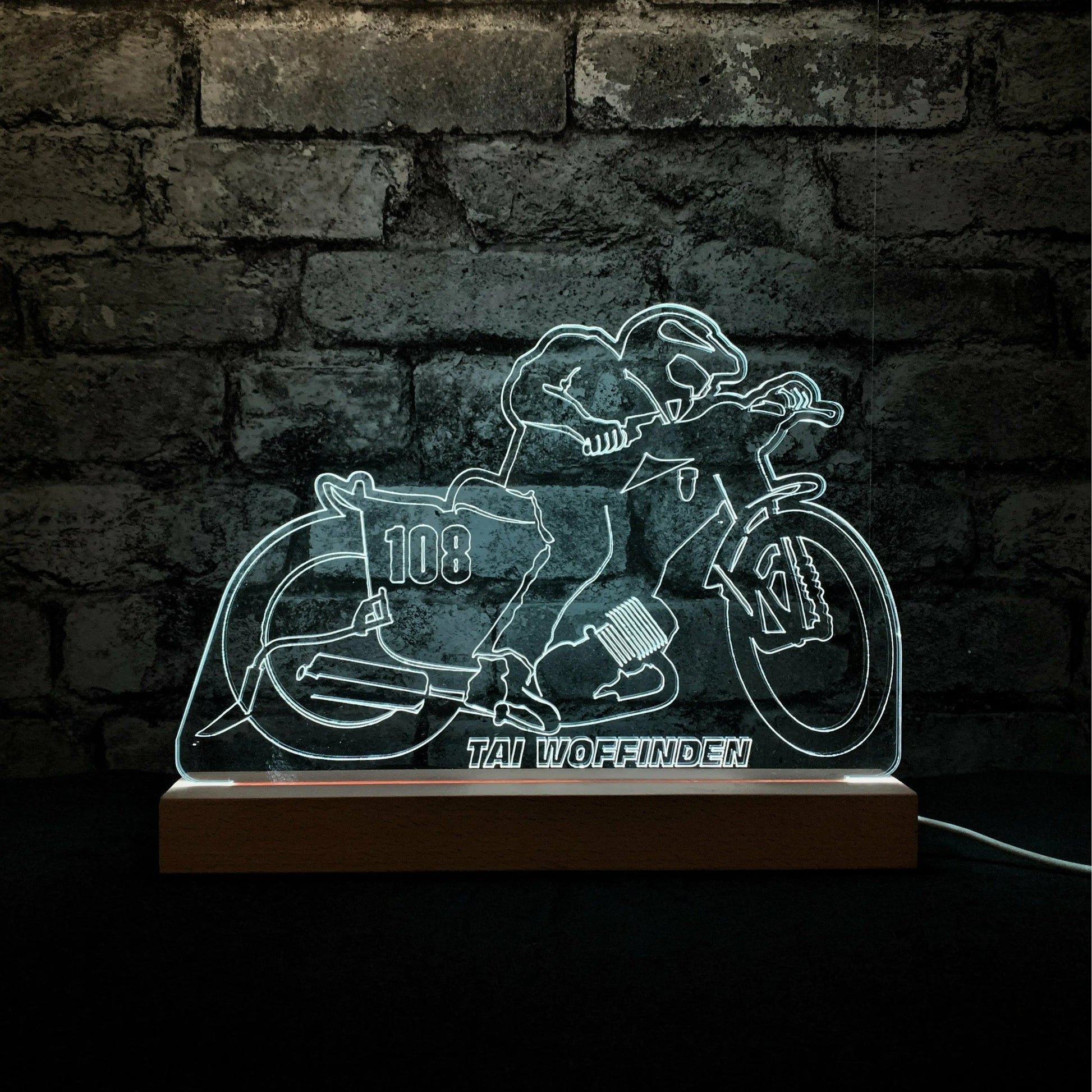 Speedway Bike Night Light - Night Lights & Ambient Lighting - Stock Car & Banger Toy Tracks