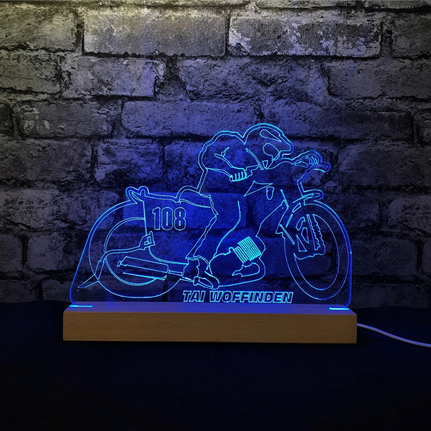 Speedway Bike Night Light - Night Lights & Ambient Lighting - Stock Car & Banger Toy Tracks