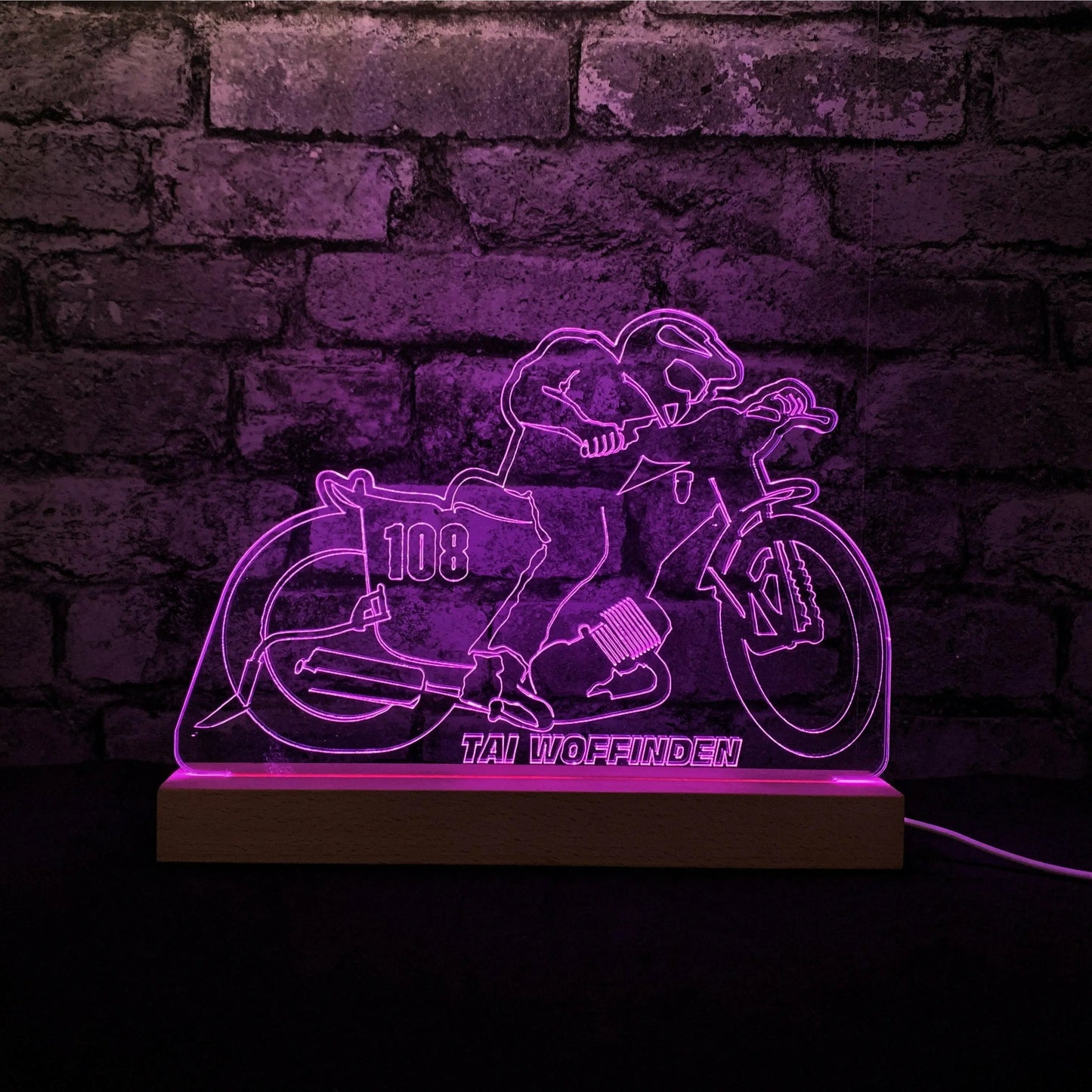 Speedway Bike Night Light - Night Lights & Ambient Lighting - Stock Car & Banger Toy Tracks