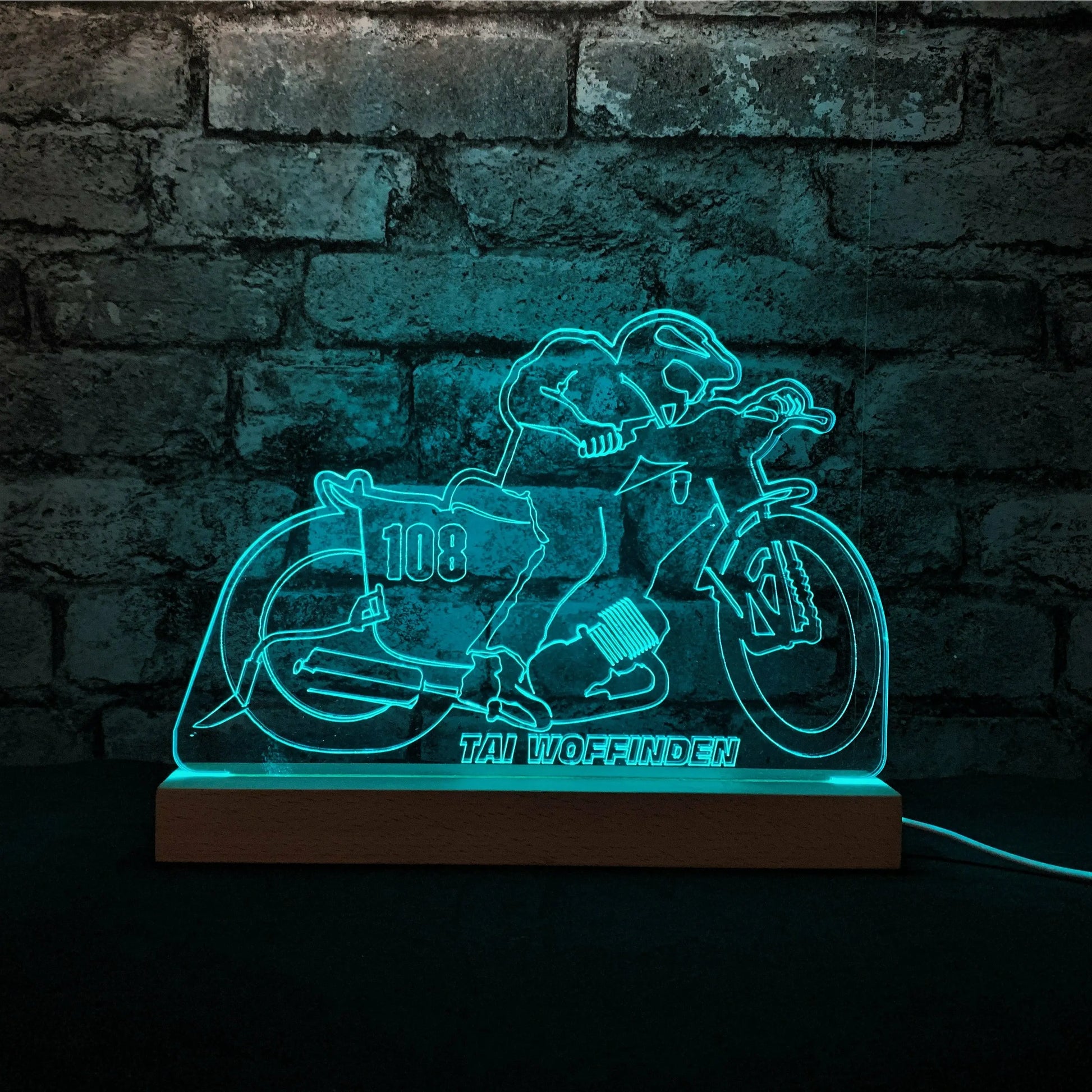 Speedway Bike Night Light - Night Lights & Ambient Lighting - Stock Car & Banger Toy Tracks