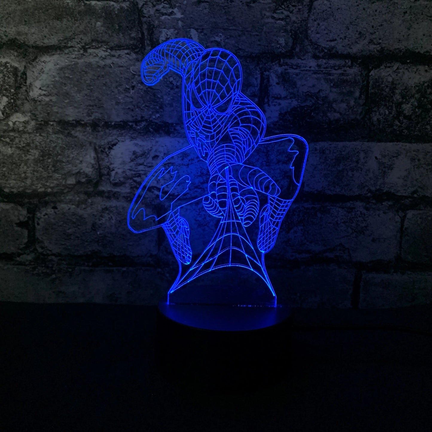 Spiderman Night Light - Night Light - Stock Car & Banger Toy Tracks