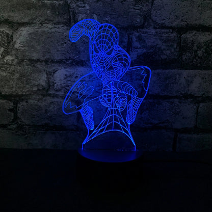 Spiderman Night Light - Night Light - Stock Car & Banger Toy Tracks