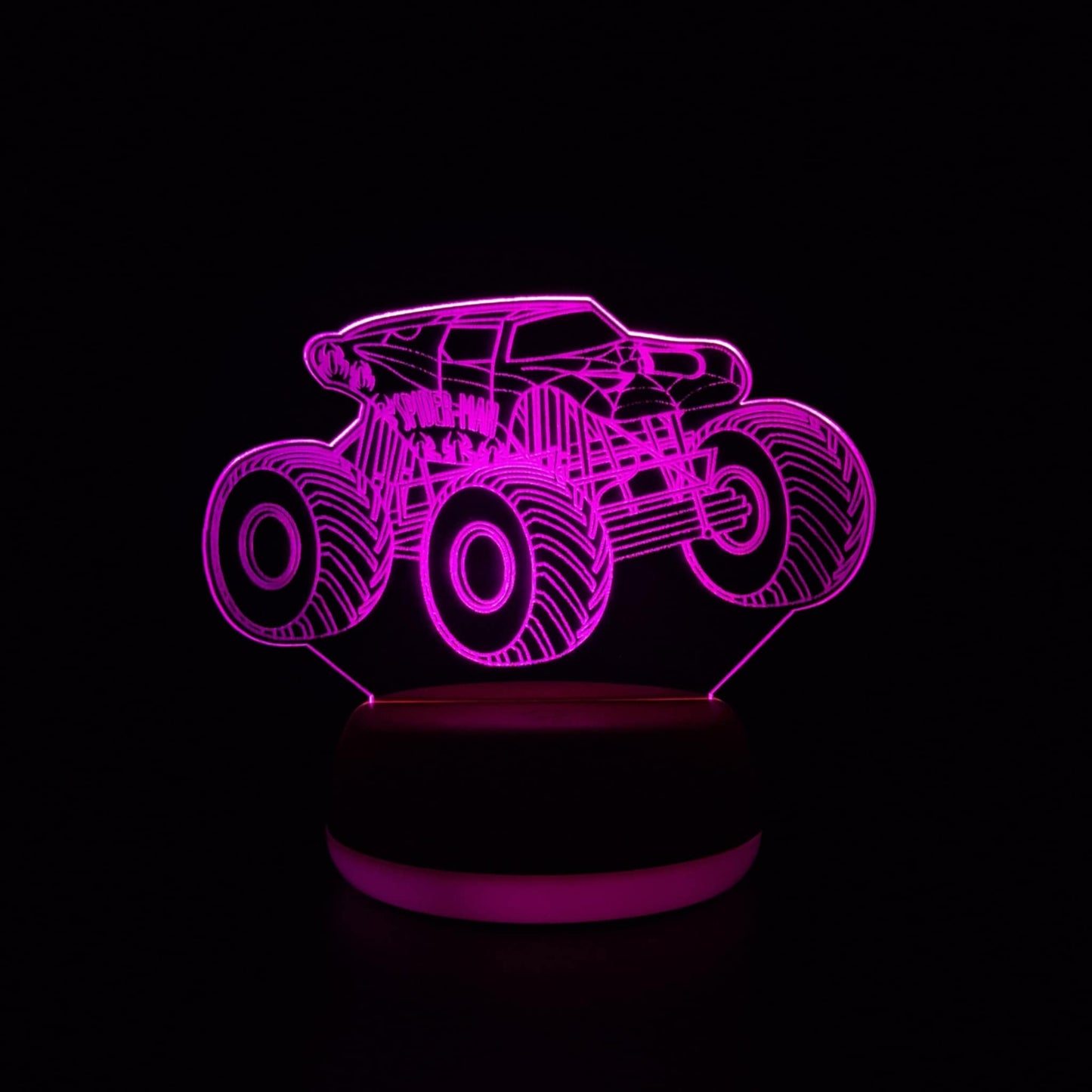 Spiderman Monster Truck LED Lamp Night Light
