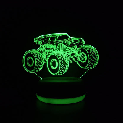 Spiderman Monster Truck LED Lamp Night Light