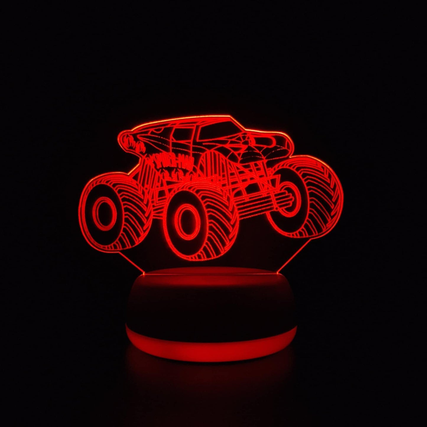 Spiderman Monster Truck LED Lamp Night Light