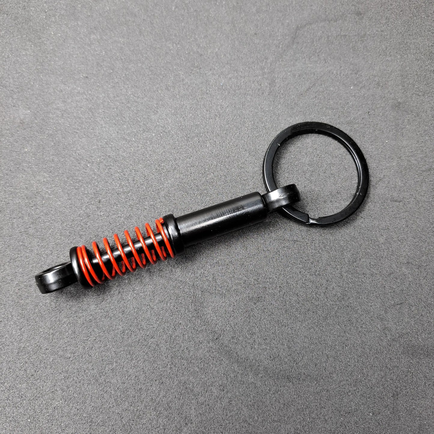 Spring Suspension Shock Absorber Keyring  Key Ring Stock Car & Banger Toy Tracks