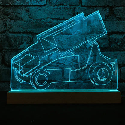 Sprint Car Night Light - Night Lights & Ambient Lighting - Stock Car & Banger Toy Tracks