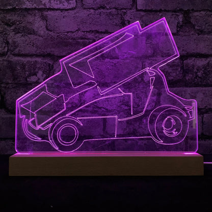 Sprint Car Night Light - Night Lights & Ambient Lighting - Stock Car & Banger Toy Tracks