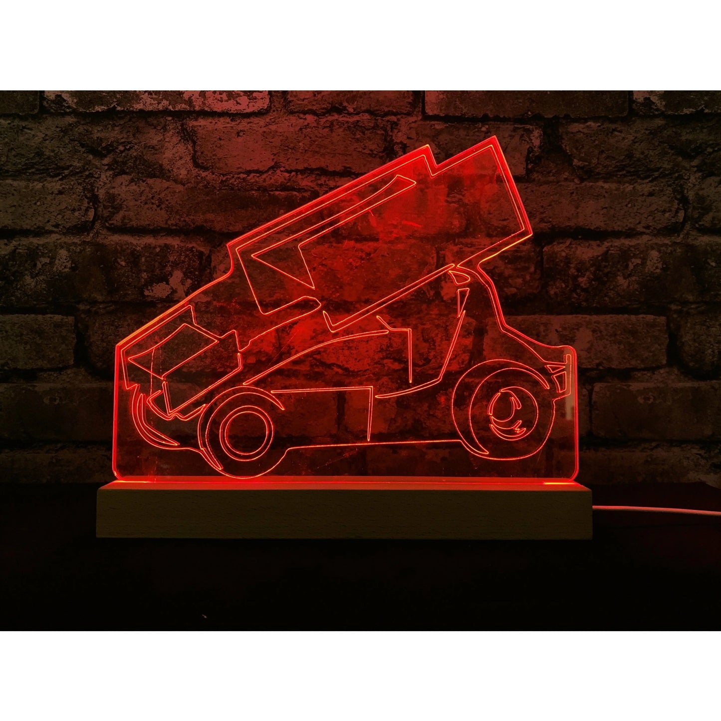 Sprint Car Night Light - Night Lights & Ambient Lighting - Stock Car & Banger Toy Tracks