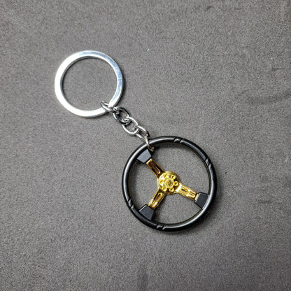 Steering Wheel Keyring  Key Ring Stock Car & Banger Toy Tracks