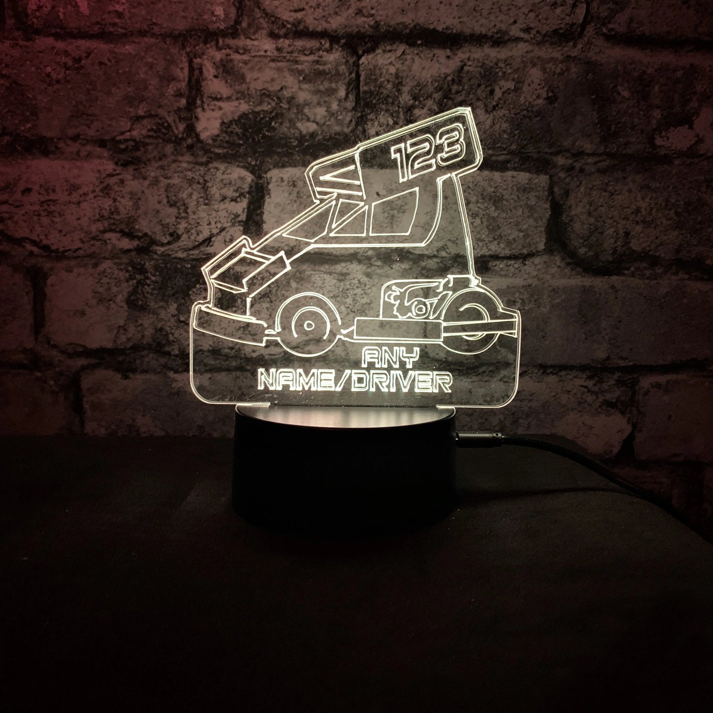 Stoxkart LED Night Light  Night Light Stock Car & Banger Toy Tracks