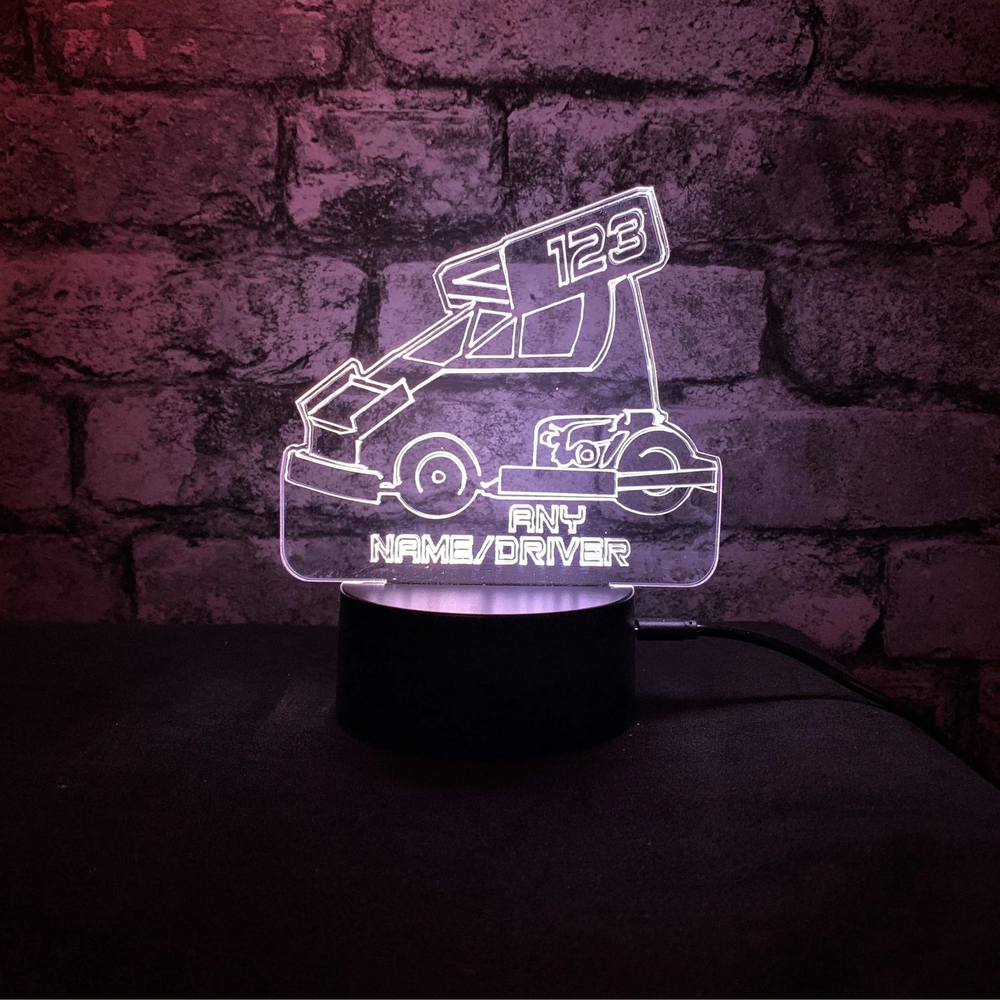 Stoxkart LED Night Light  Night Light Stock Car & Banger Toy Tracks