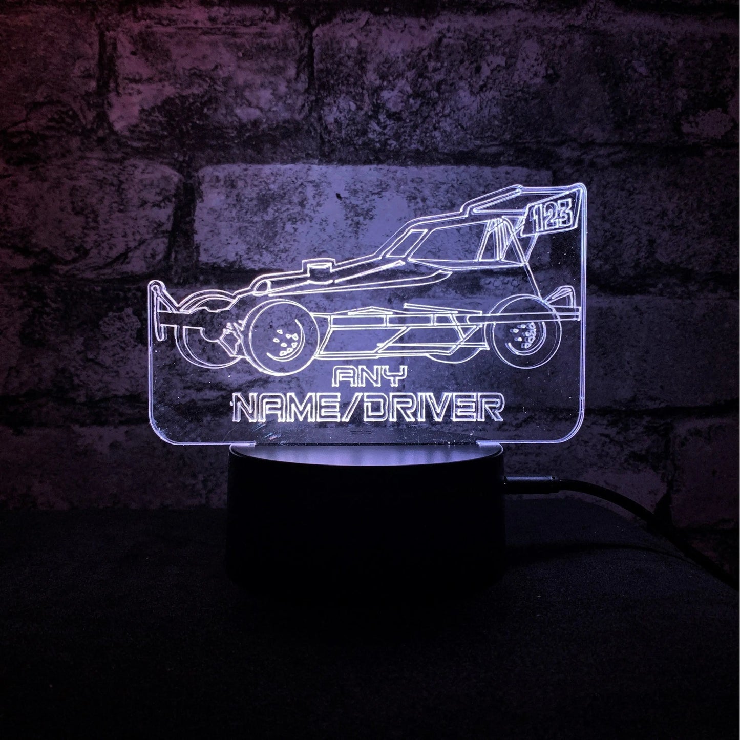 Superstox LED Night Light  Night Light Stock Car & Banger Toy Tracks