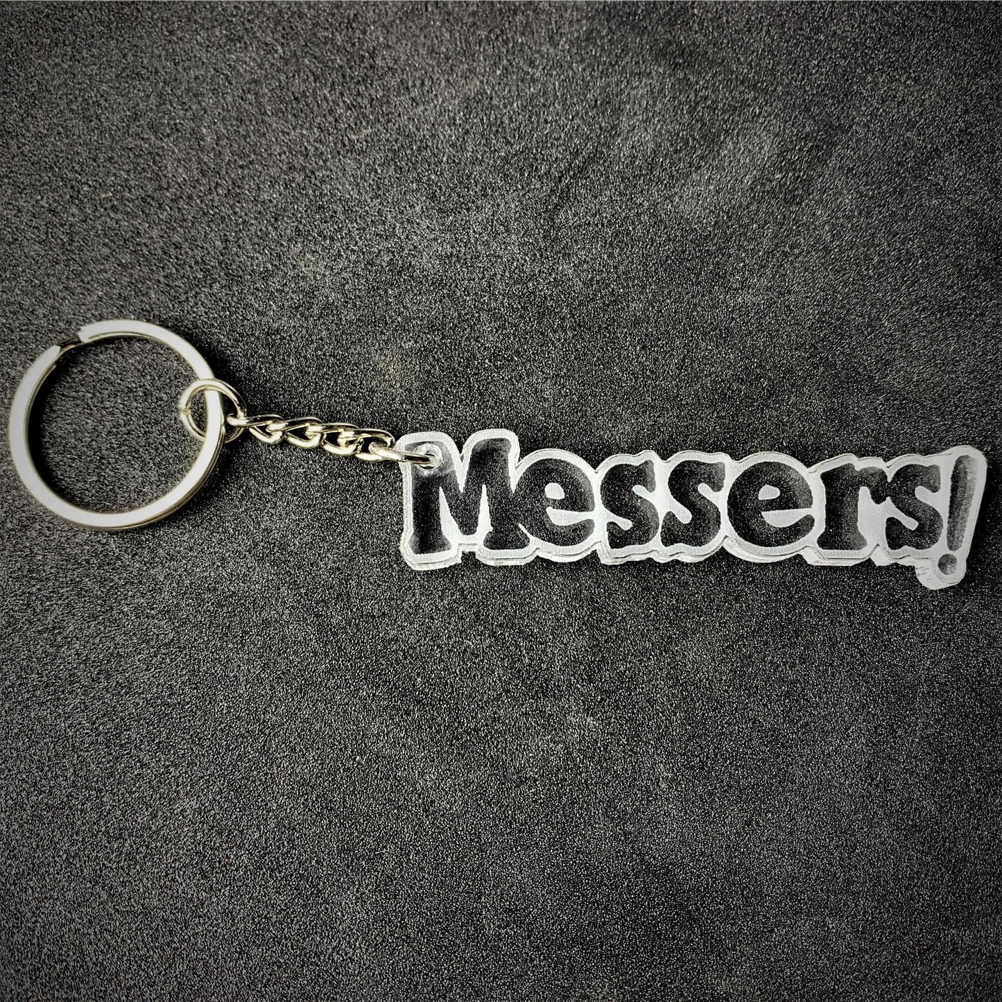 Team Messers Banger Key Ring - Key Ring - Stock Car & Banger Toy Tracks