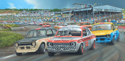 The Home of Hot Rod Racing Print