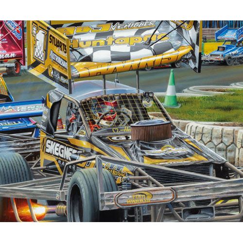 World Championship victory No 5 for Tom Harris (Limited Edition) Print