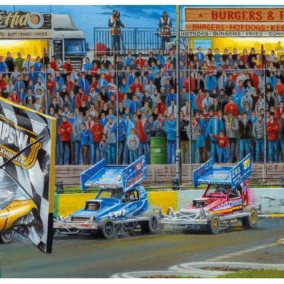 World Championship victory No 5 for Tom Harris (Limited Edition) Print