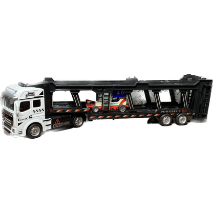 Toy Lorry - Car Carrier   Stock Car & Banger Toy Tracks