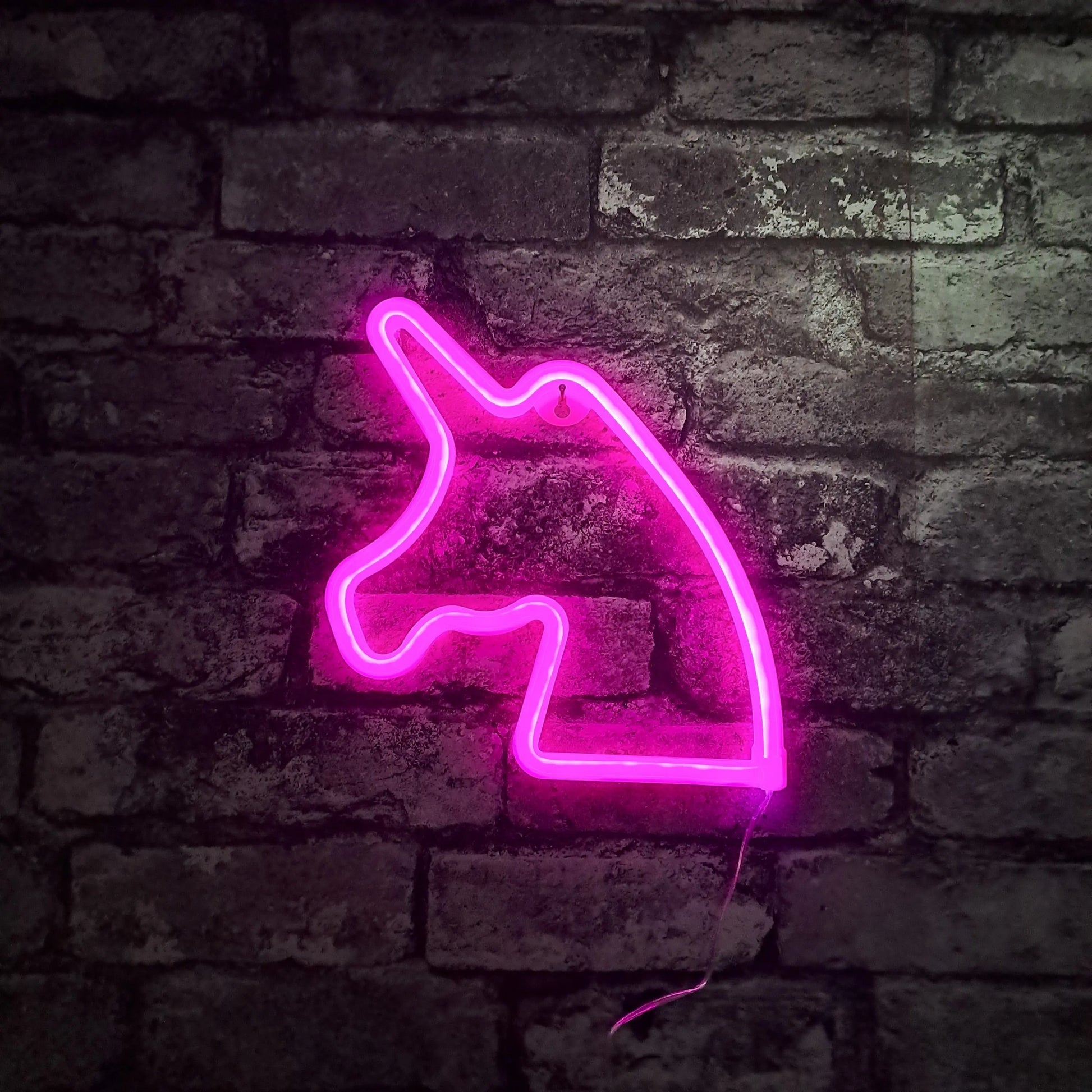 Unicorn LED NEON Wall Light - Wall Light - Stock Car & Banger Toy Tracks