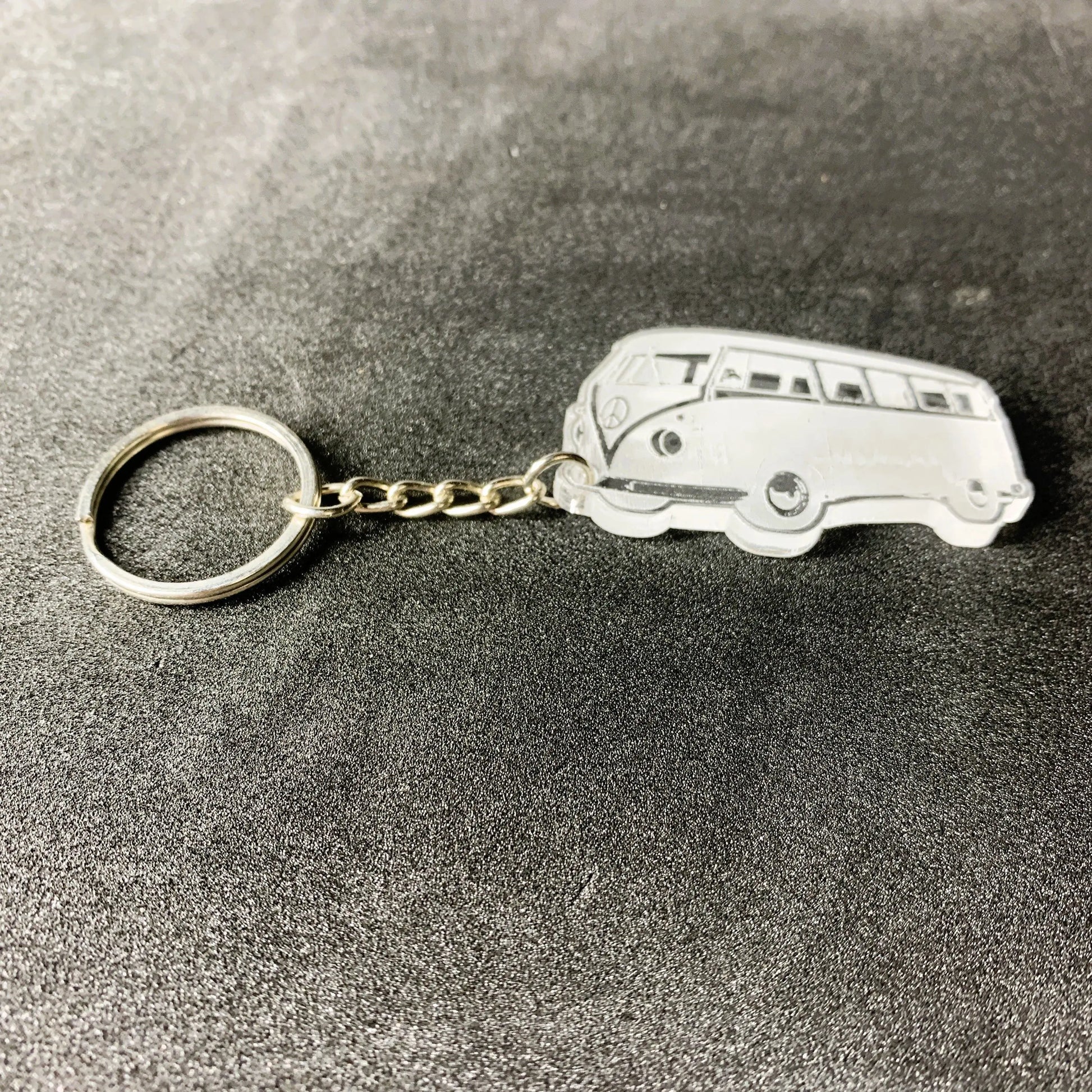 VW Camper Van Caddy  Key Ring Stock Car & Banger Toy Tracks