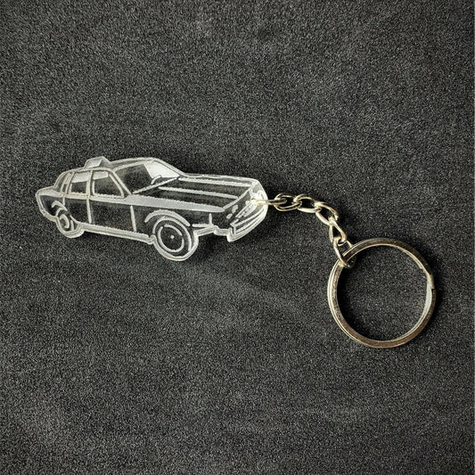 Volvo Banger Key Ring - Key Ring - Stock Car & Banger Toy Tracks