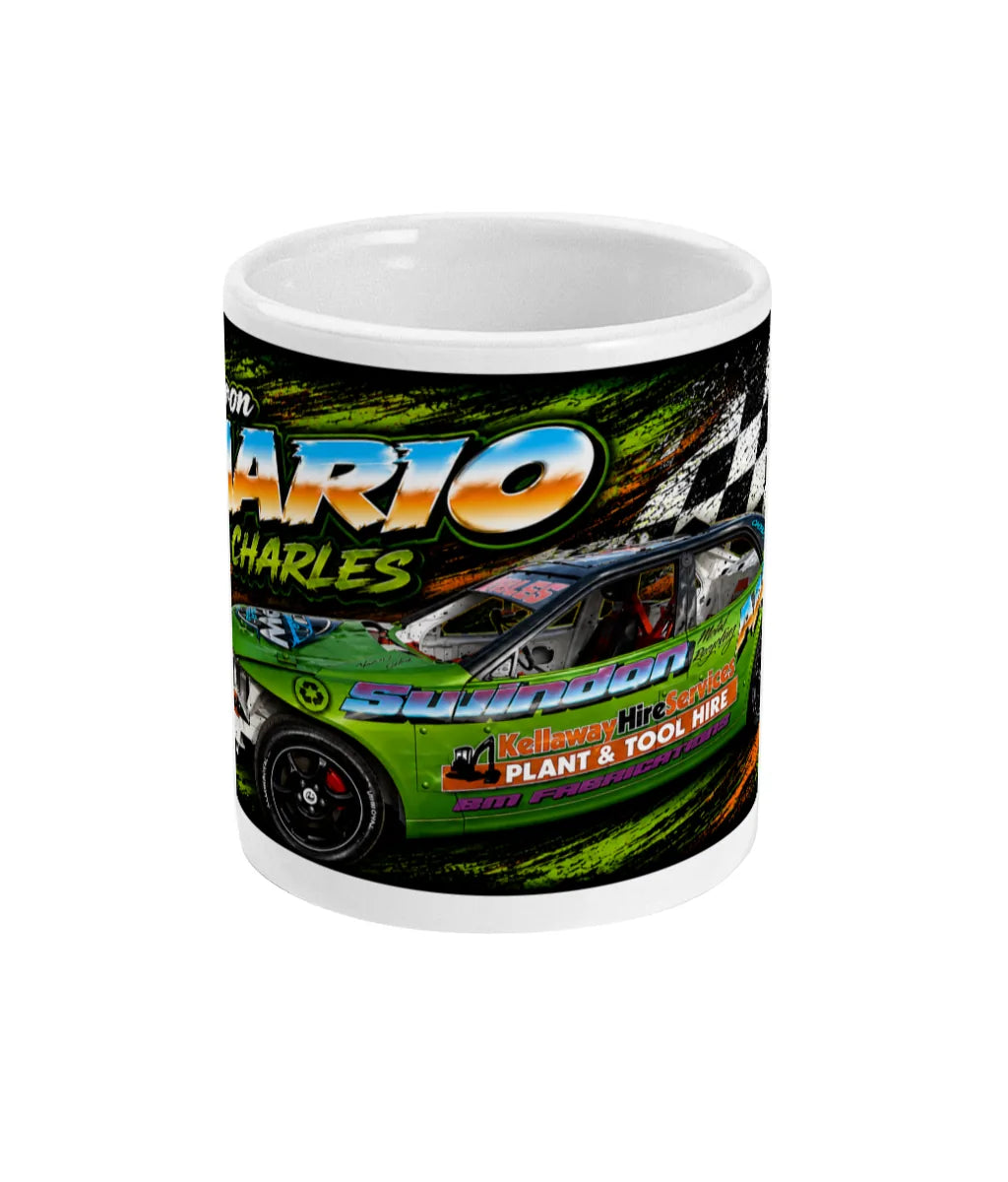 Aaron “Aario” #7 Banger Racing Mug – front view