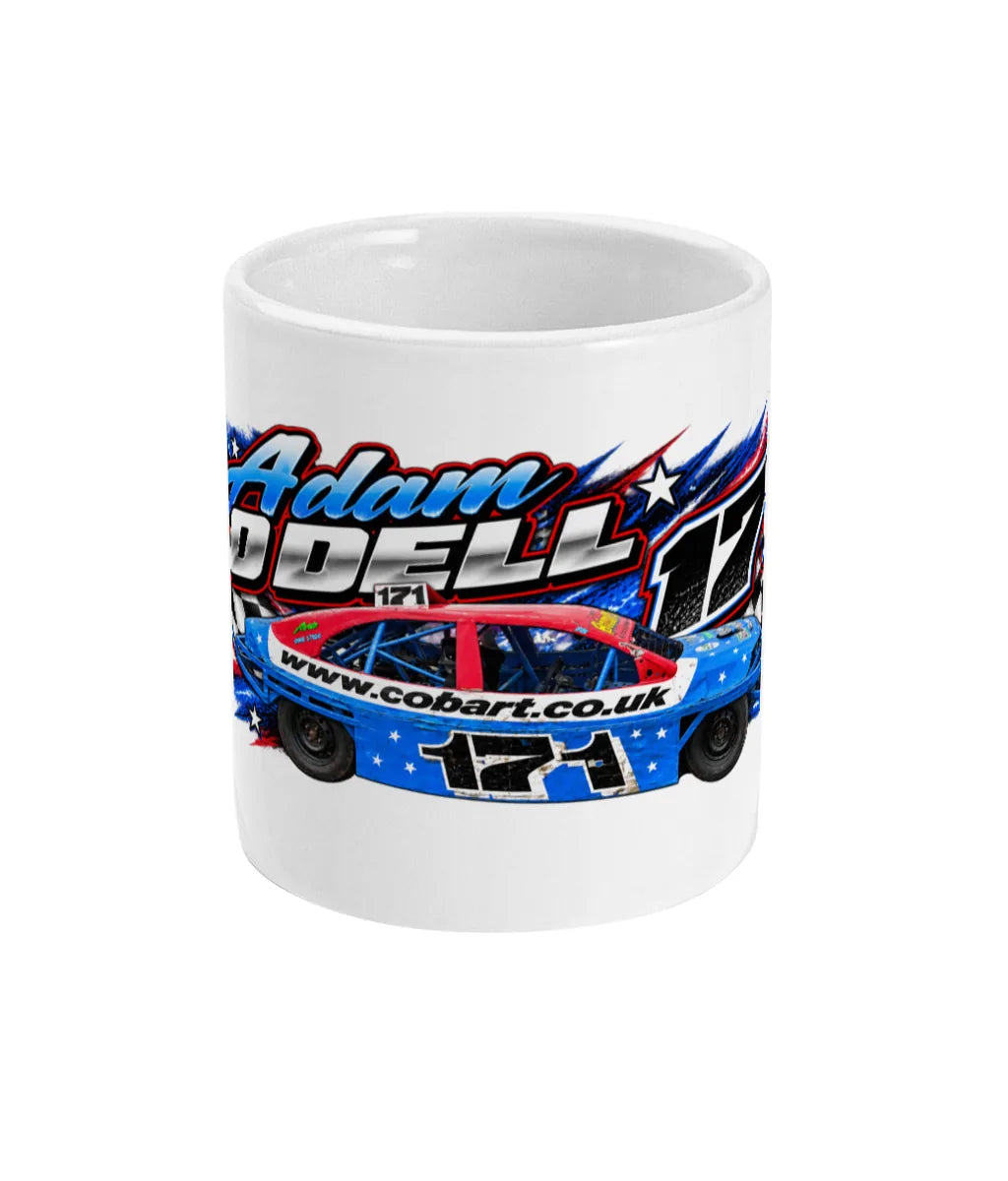 Adam O'Dell #171 2L Saloon Stock Car Mug – front view