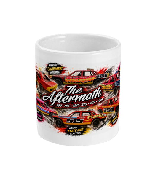 Aftermath Banger Racing Mug – front view