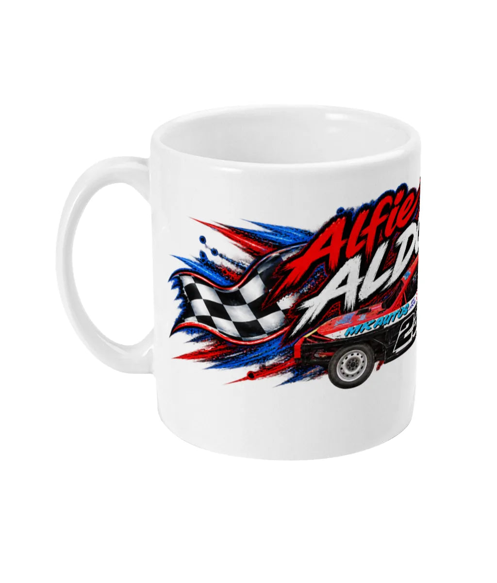 Alfie Aldous #238 2L Saloon Stock Car Mug – left side view