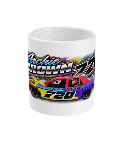 Archie Brown #720 2L Saloon Stock Car Mug – front view