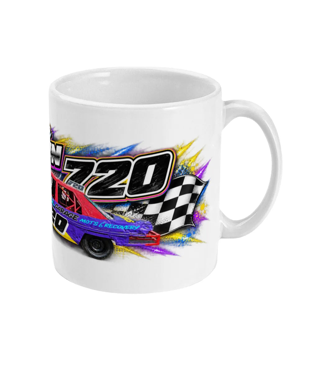 Archie Brown #720 2L Saloon Stock Car Mug – right side view