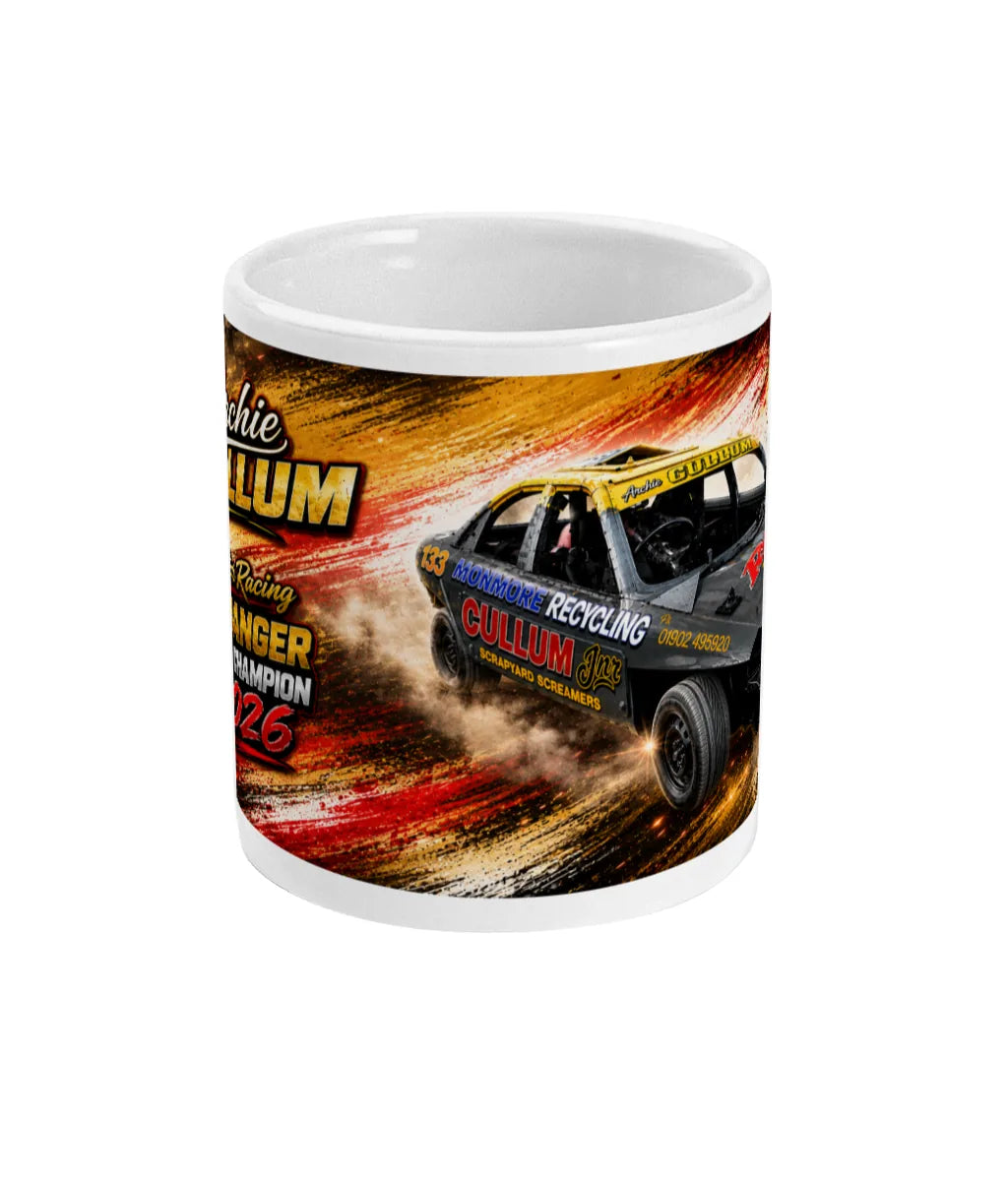 Archie Callum #133 Banger Racing Mug – front view