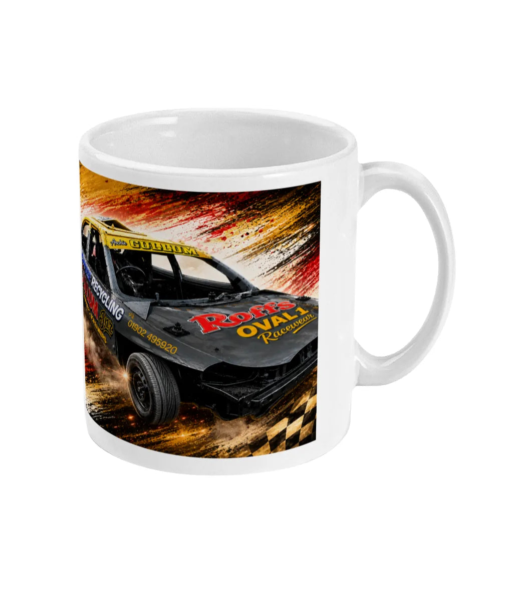 Archie Callum #133 Banger Racing Mug – right side view