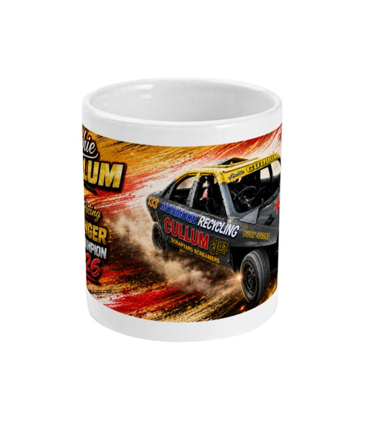 Archie Callum Banger Racing Mug – front view