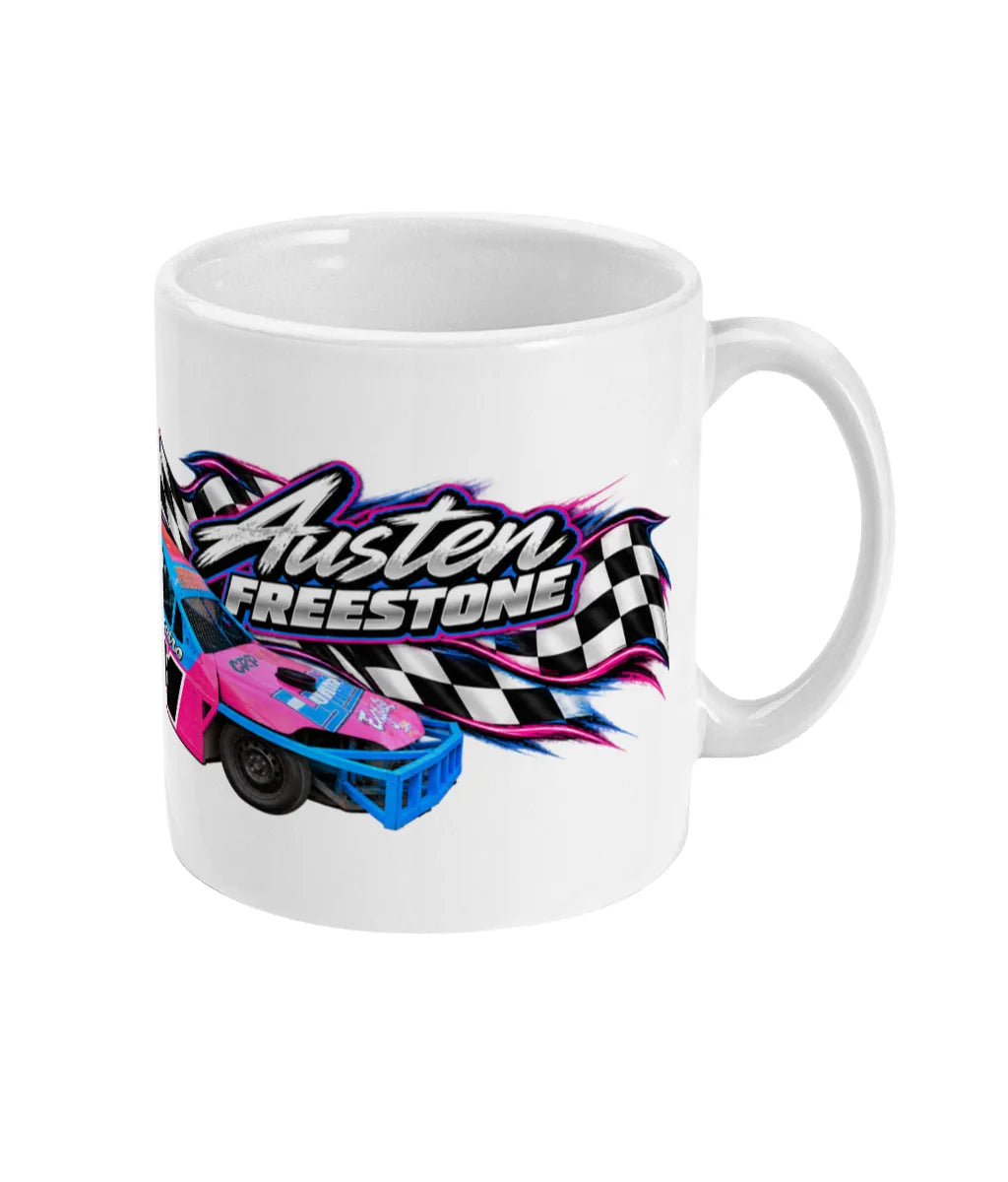 Austen Freestone #341 2L Saloon Stock Car Mug – right side view