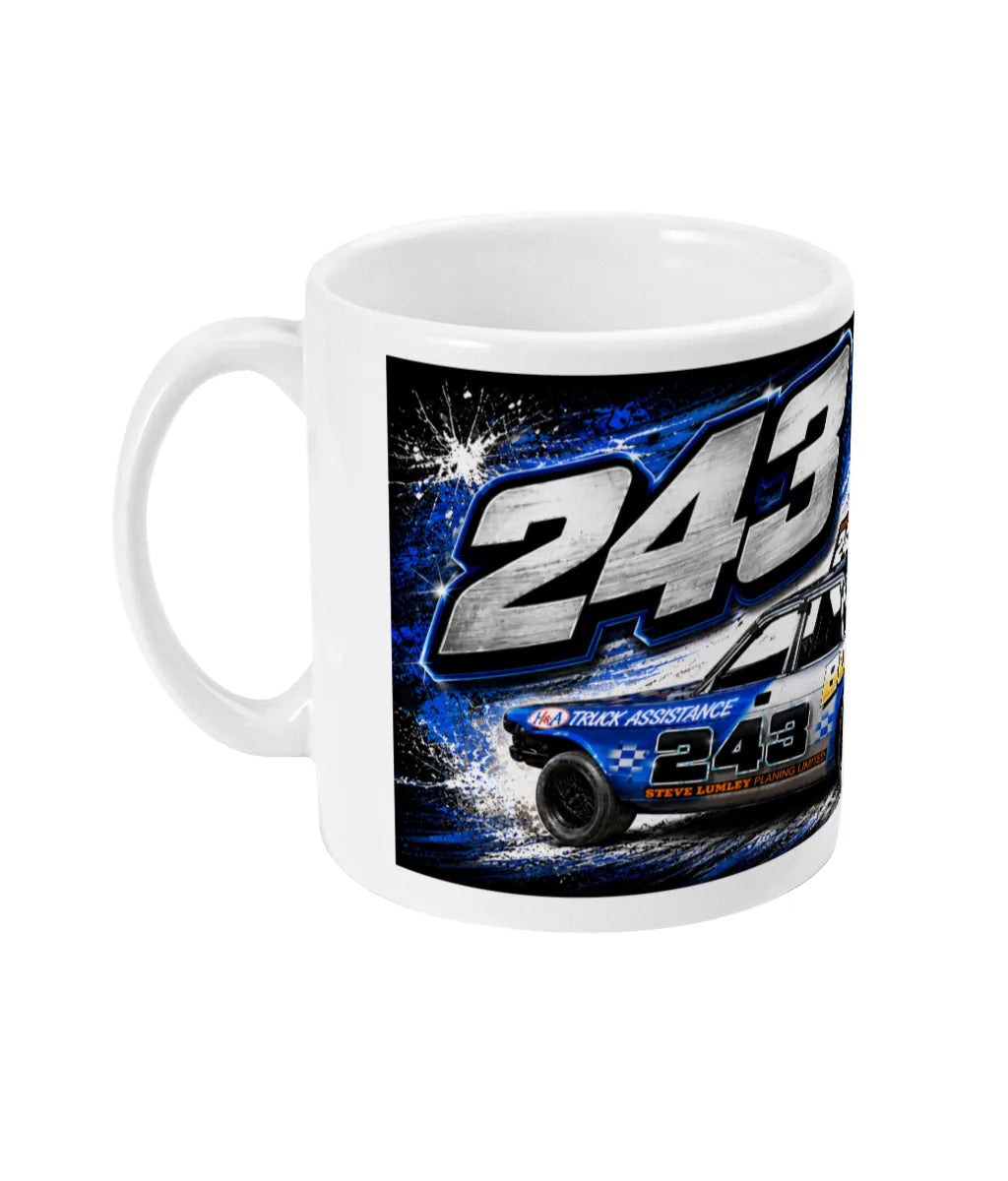Bodja #243 Banger Racing Mug – left side view