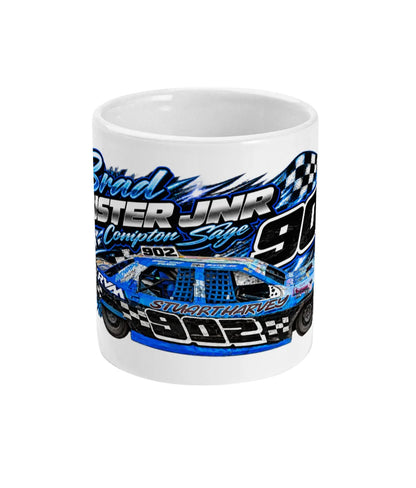 Brad Compton Sage #902 2L Saloon Stock Car Mug – front view