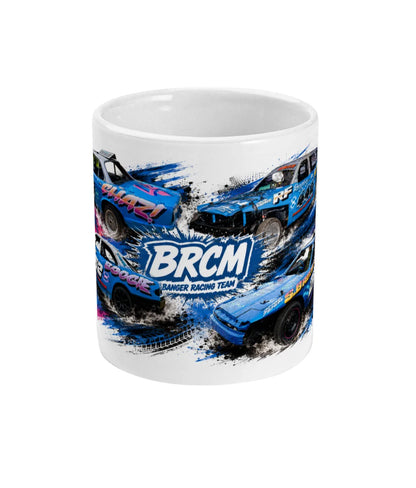 BRCM Banger Racing Mug – front view