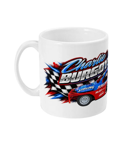 Charlie Burgoyne #68 2L Saloon Stock Car Mug – left side view