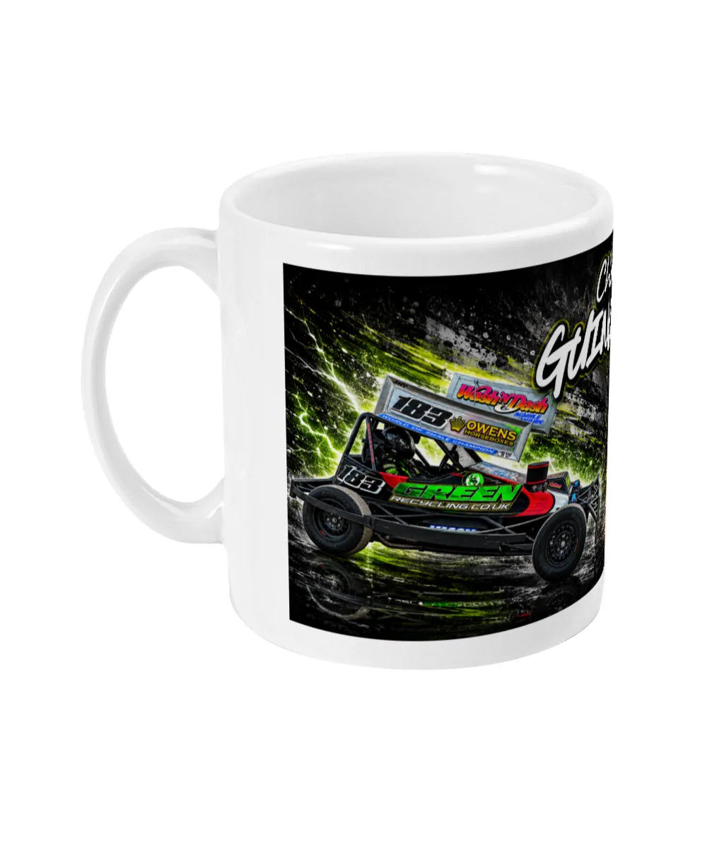 Charlie Guinchard #183 BriSCA F2 Stock Car Mug – left side view