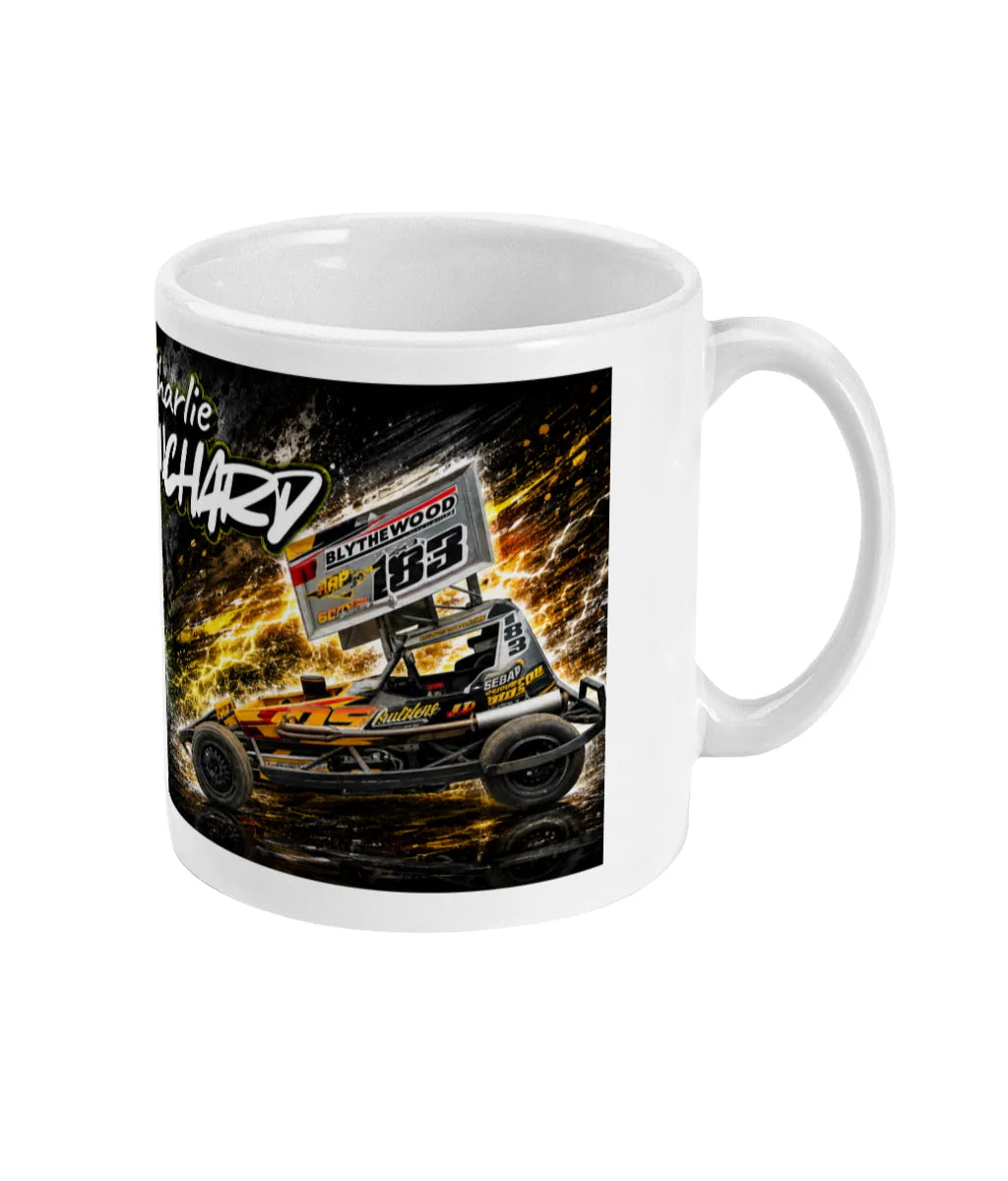 Charlie Guinchard #183 BriSCA F2 Stock Car Mug – right side view